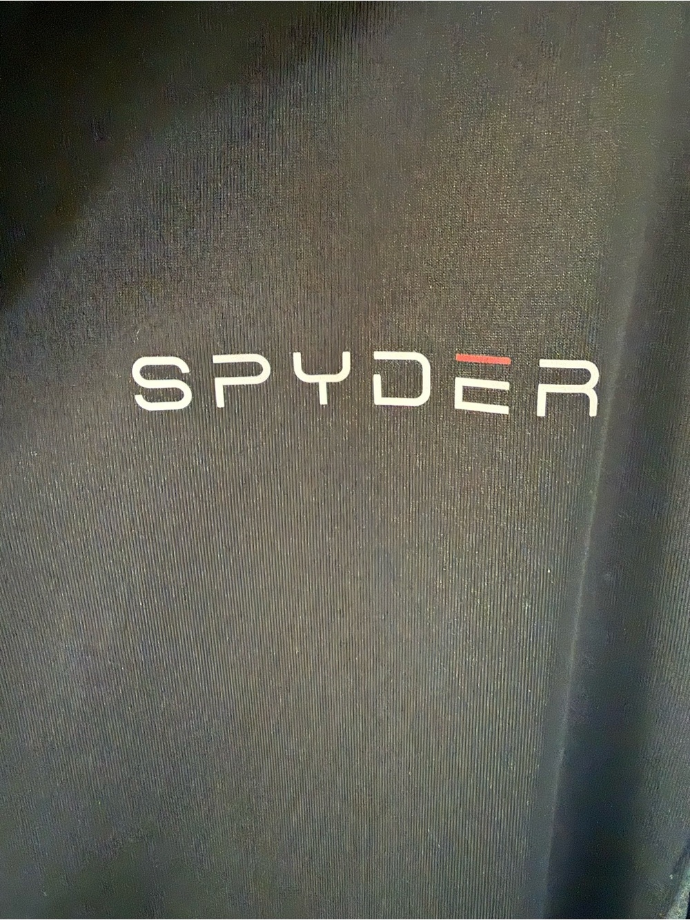 Spyder Men’s Black Half-Zip Performance Pullover Gray Panels L - Picture 3 of 8
